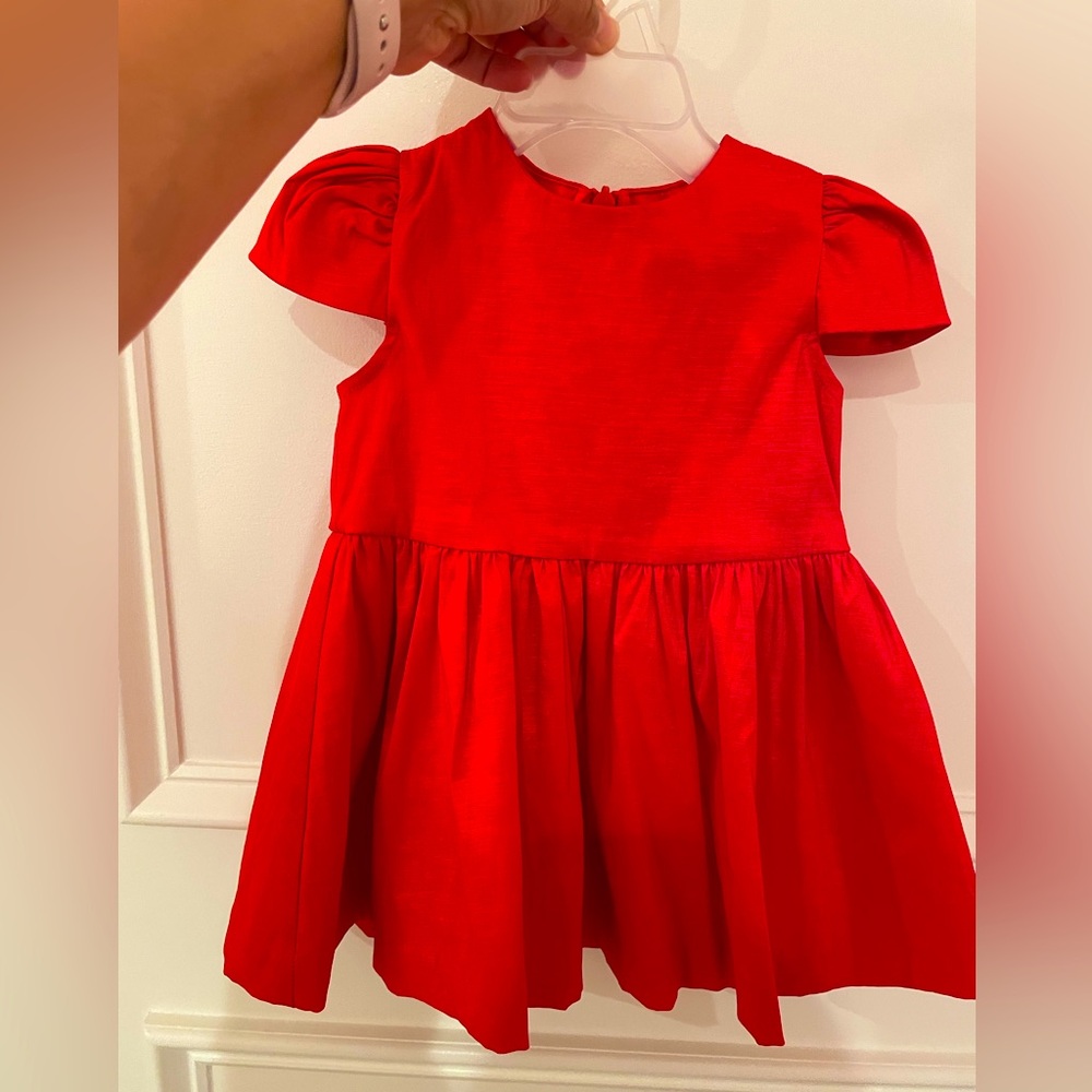 NWT Baby Bardot girls red dress size 9-12 months